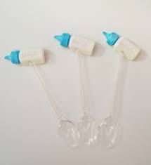 kit 50 colher de brigadeiro mamadeira